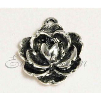 Подвеска мет.№040 20х25мм цв.Silver (цена за 1шт)
